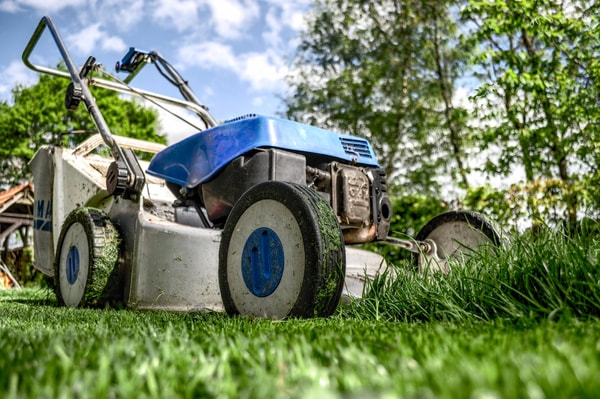 Push mowers are ideal for harder to reach areas of the yard.